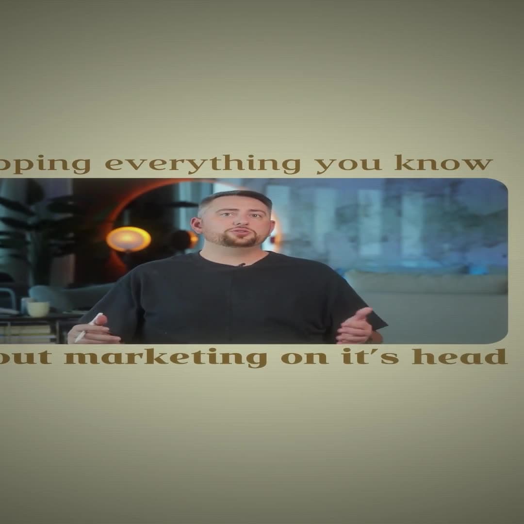 Still from a marketing strategy YouTube Short